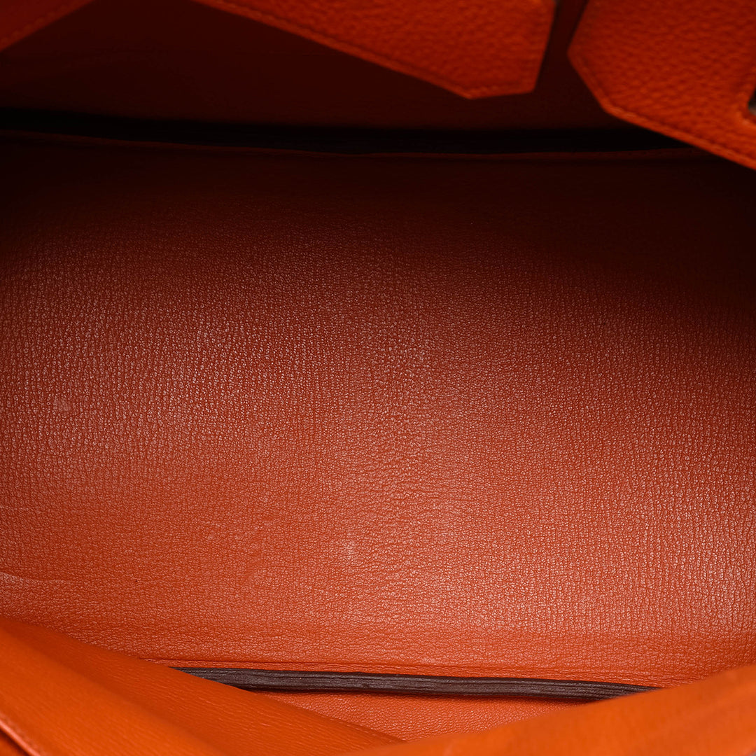 Hermès Clemence Birkin Retourne 35