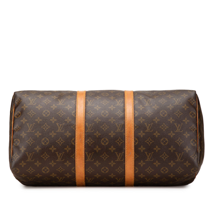 Louis Vuitton Monogram Keepall 50 Marron