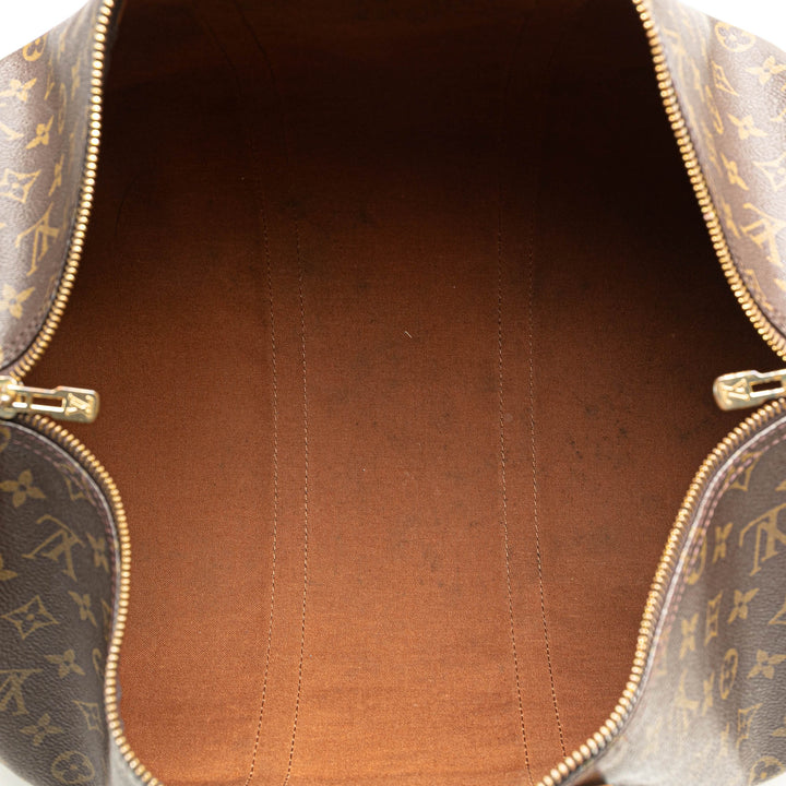 Louis Vuitton Monogram Keepall 50 Marron