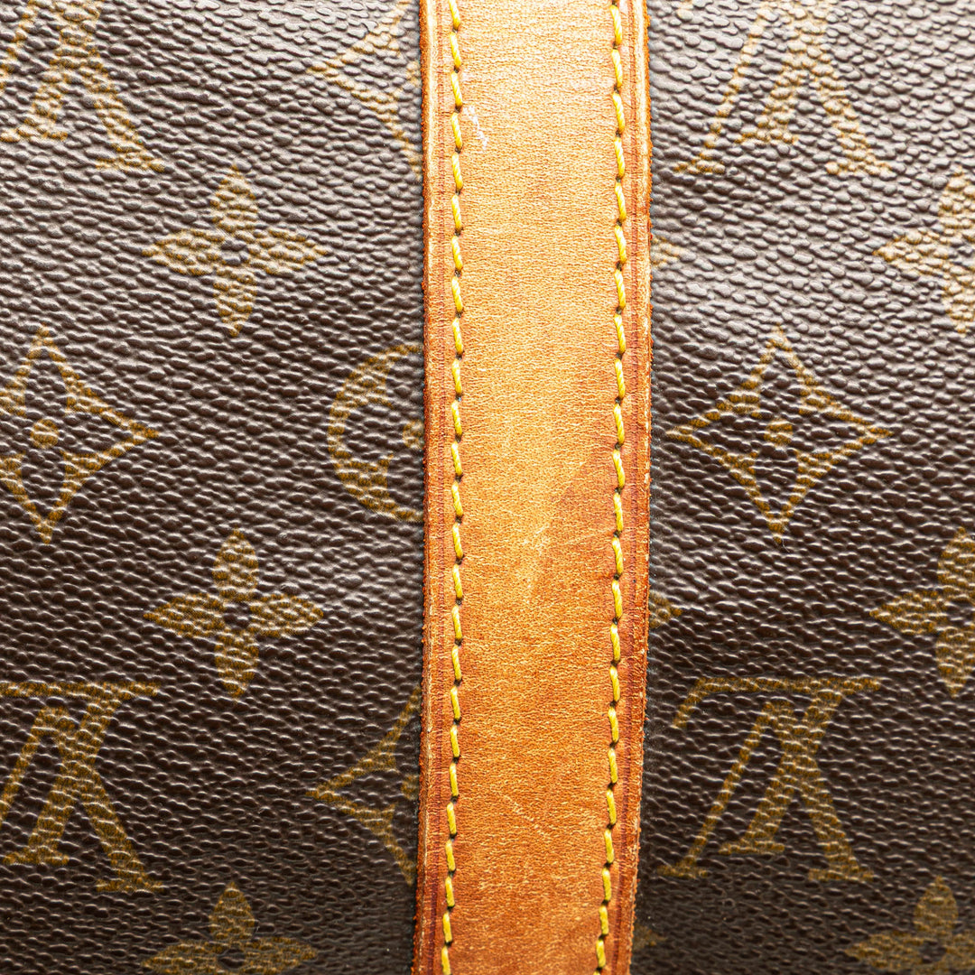 Louis Vuitton Monogram Keepall 50 Marron