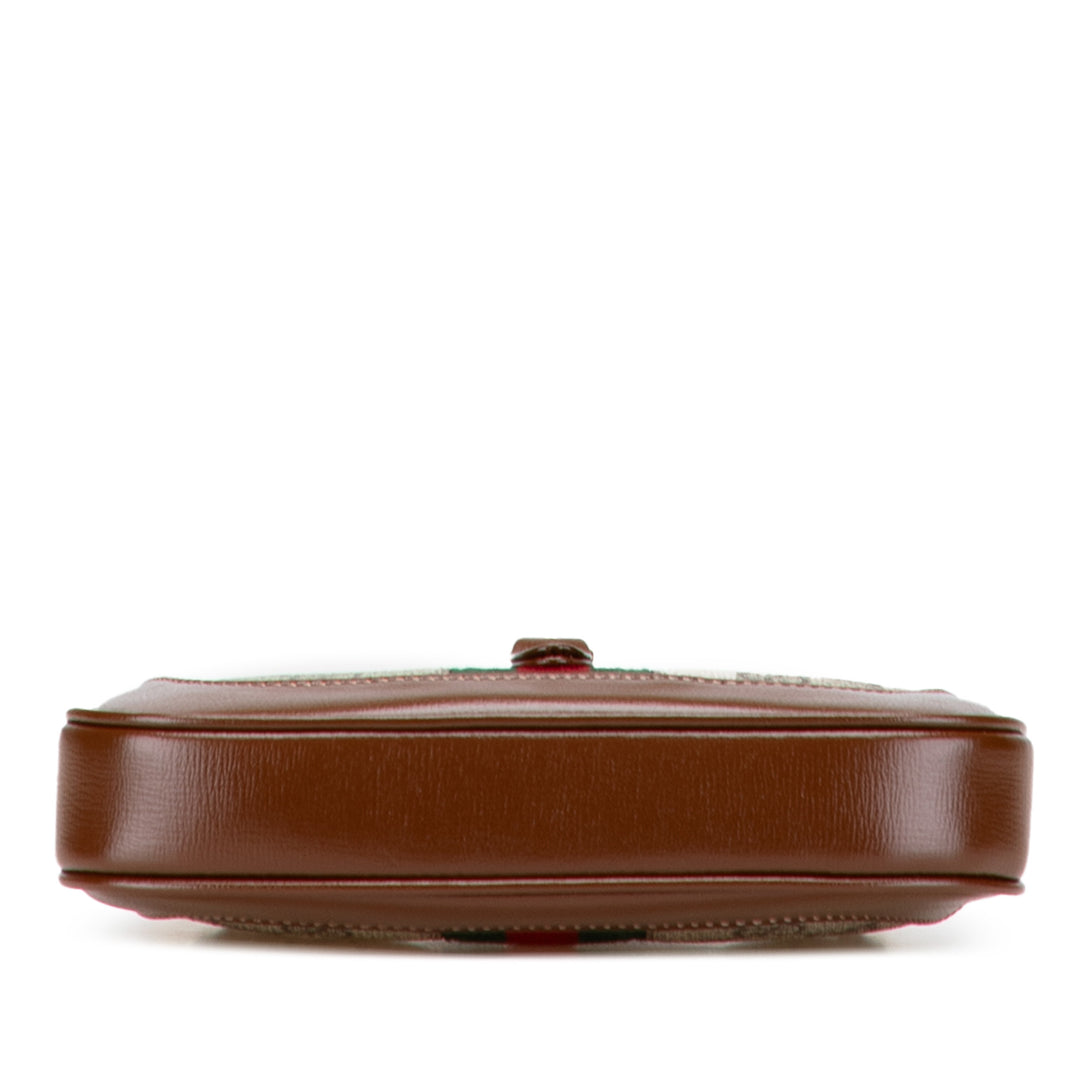 Gucci Mini GG Supreme Web Jackie 1961 Sac porté croisé Marron – GABY PARIS Authentique