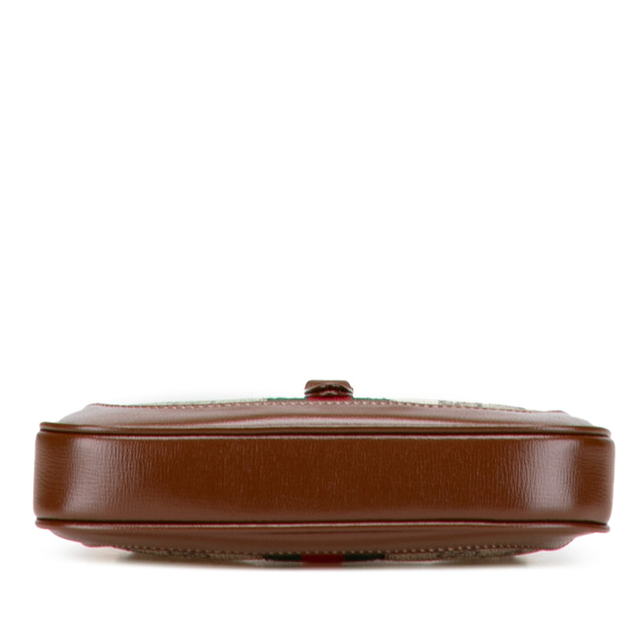 Gucci Mini GG Supreme Web Jackie 1961 Sac porté croisé Marron – GABY PARIS Authentique