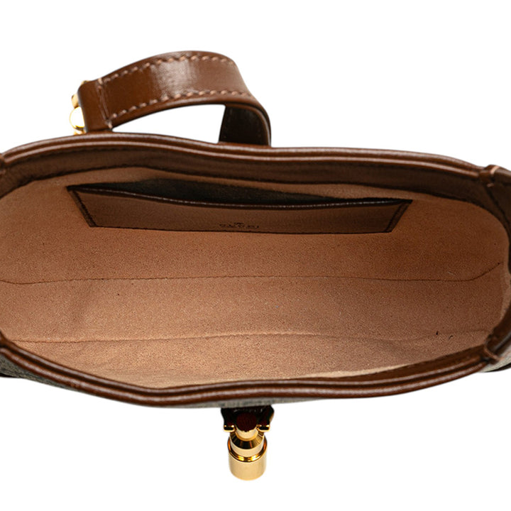 Gucci Mini GG Supreme Web Jackie 1961 Sac porté croisé Marron – GABY PARIS Authentique