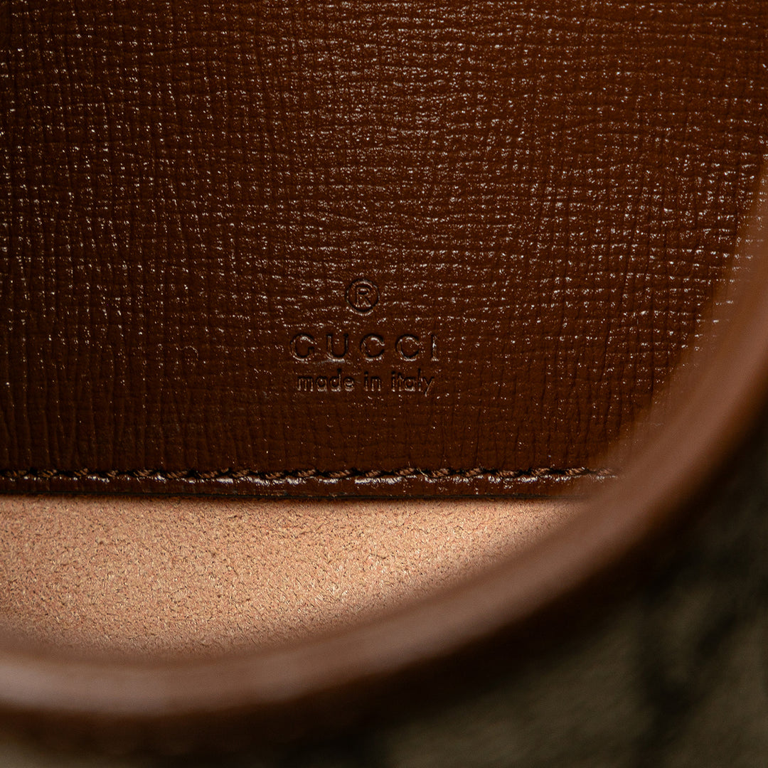 Gucci Mini GG Supreme Web Jackie 1961 Sac porté croisé Marron – GABY PARIS Authentique