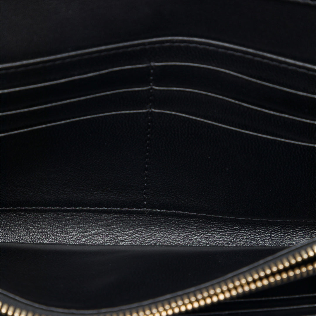 Dior Sac à main Diorama Croisiere Wallet on Chain Cuir de veau lisse Noir – vue 4 – GABY PARIS