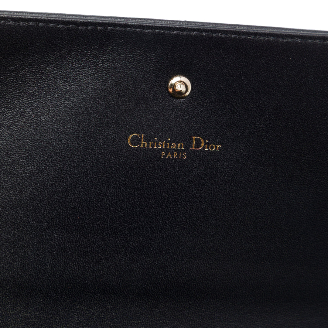 Dior Sac à main Diorama Croisiere Wallet on Chain Cuir de veau lisse Noir – vue 5 – GABY PARIS