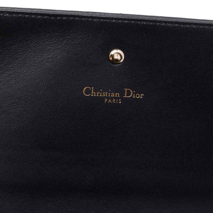 Dior Sac à main Diorama Croisiere Wallet on Chain Cuir de veau lisse Noir – vue 5 – GABY PARIS