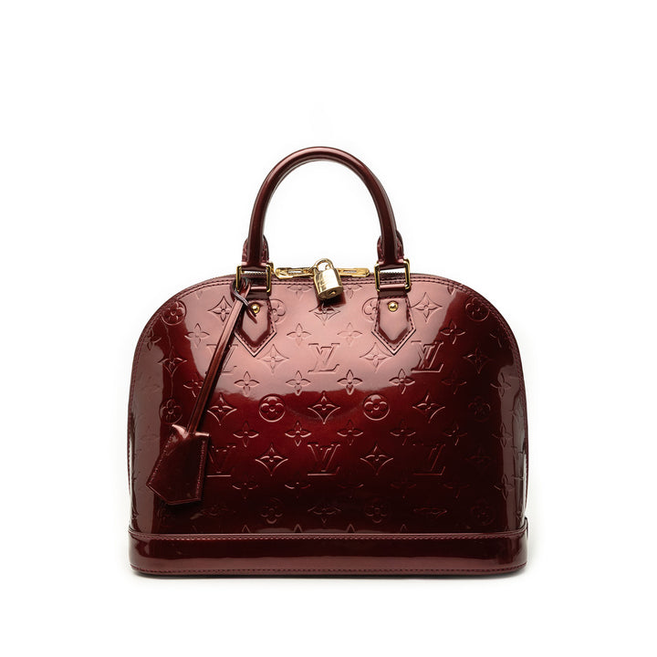 Louis Vuitton Monogram Vernis Alma PM