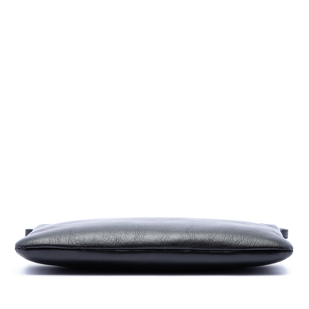 Saint Laurent Teen Cuir de veau Monogram Sac porté croisé