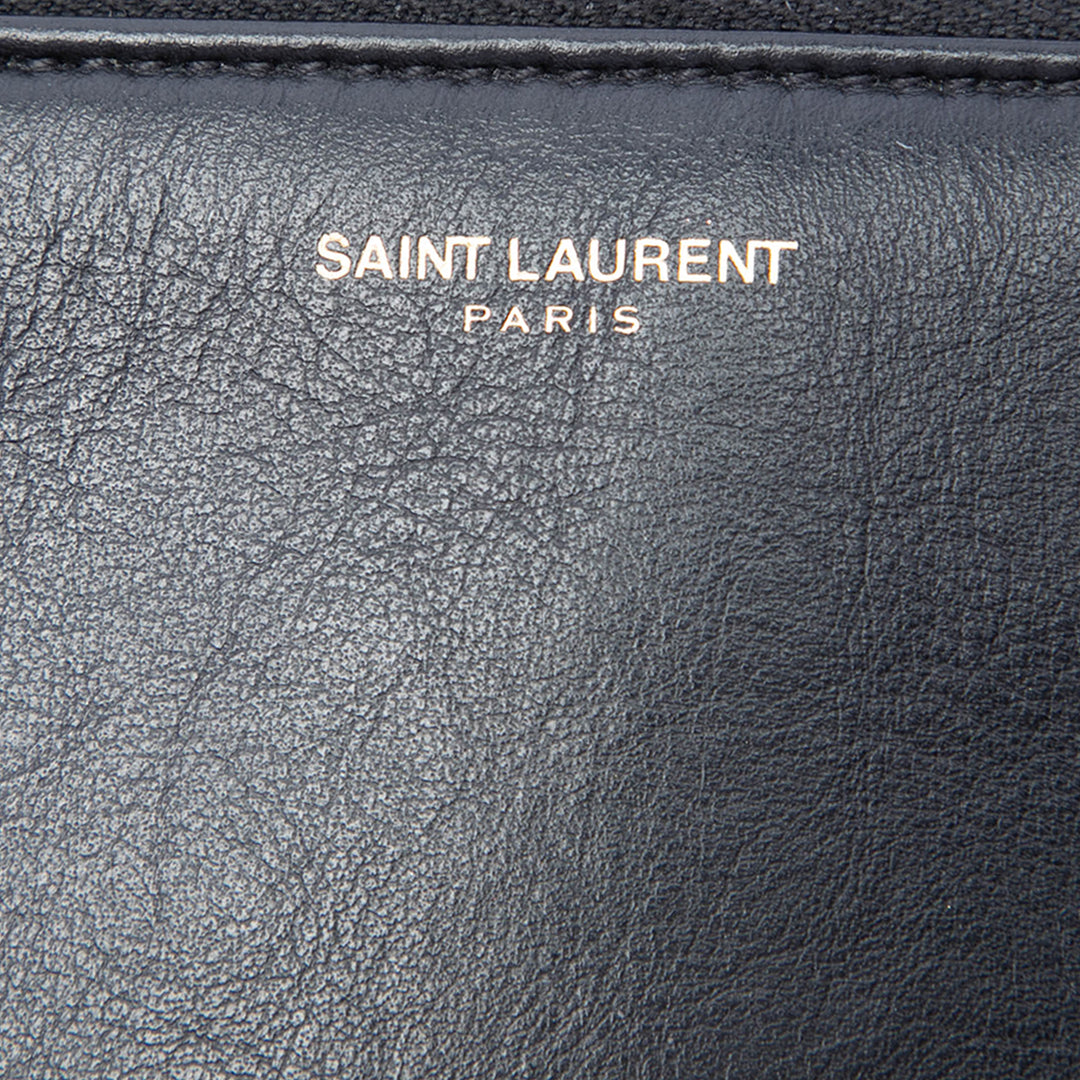 Saint Laurent Teen Cuir de veau Monogram Sac porté croisé