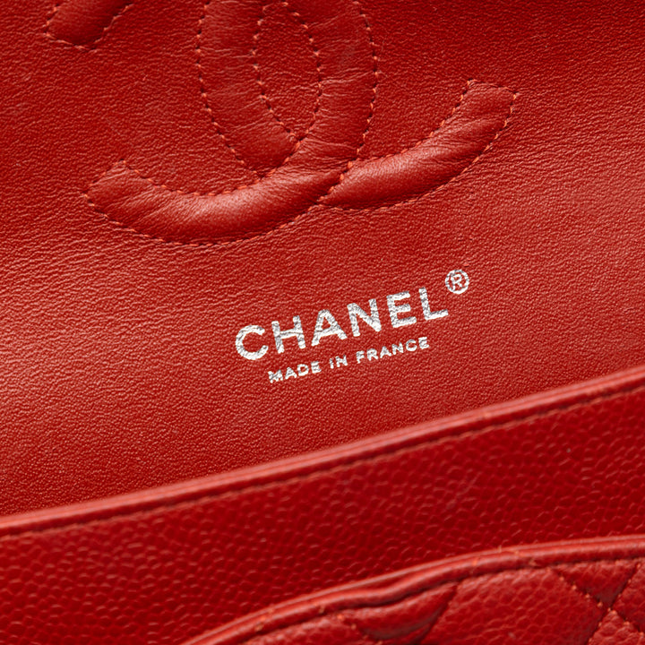 Chanel Medium Classic Caviar Double rabat