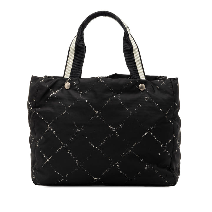 Chanel Old Travel Line Nylon Cabas