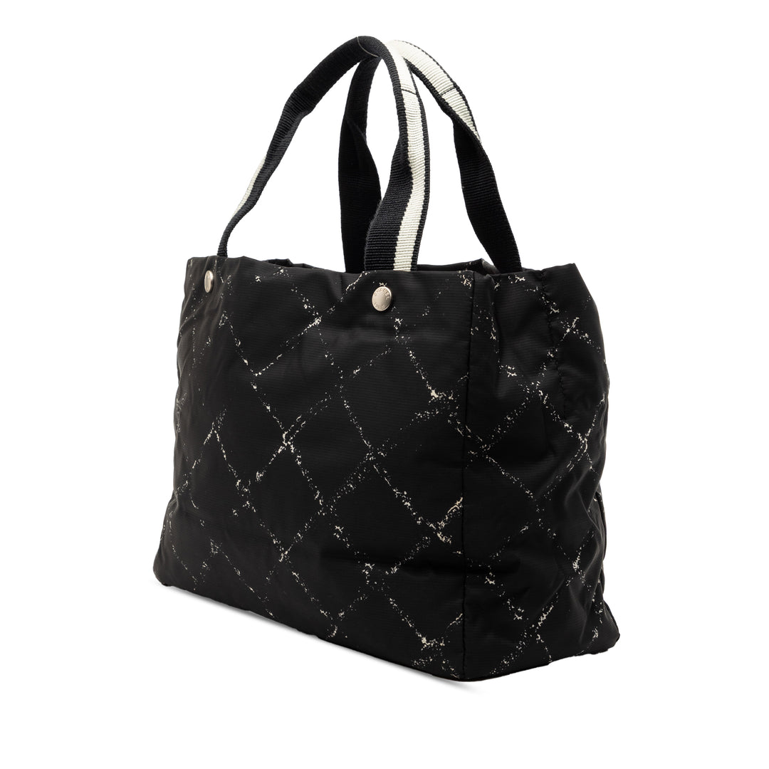 Chanel Old Travel Line Nylon Cabas