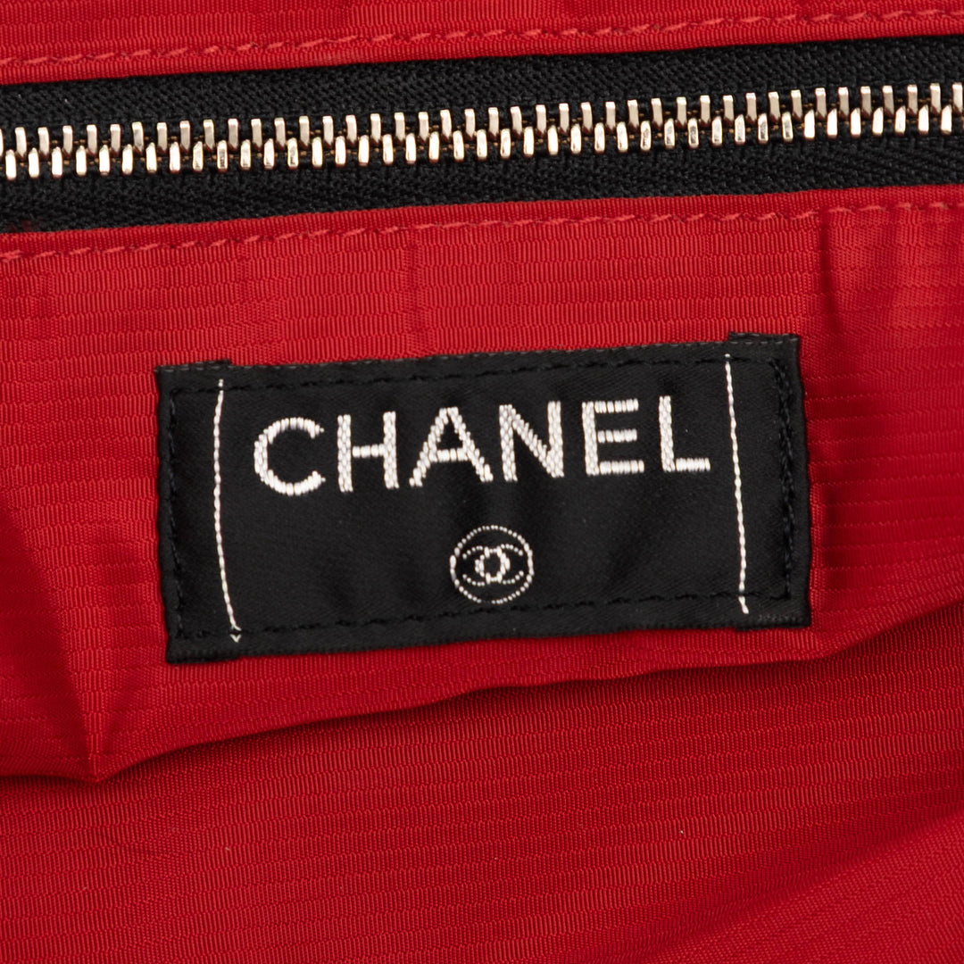 Chanel Old Travel Line Nylon Cabas