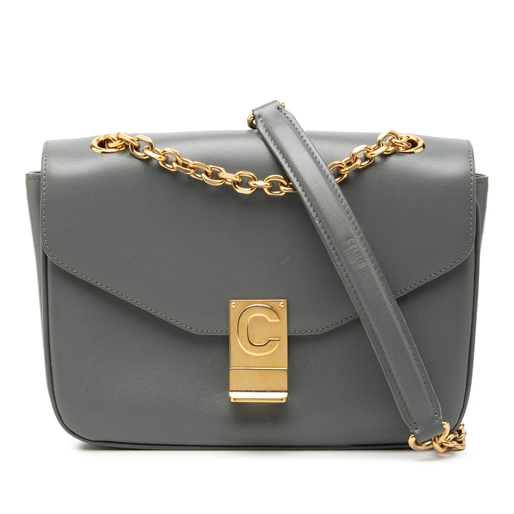Celine Medium Cuir de veau C Sac porté croisé