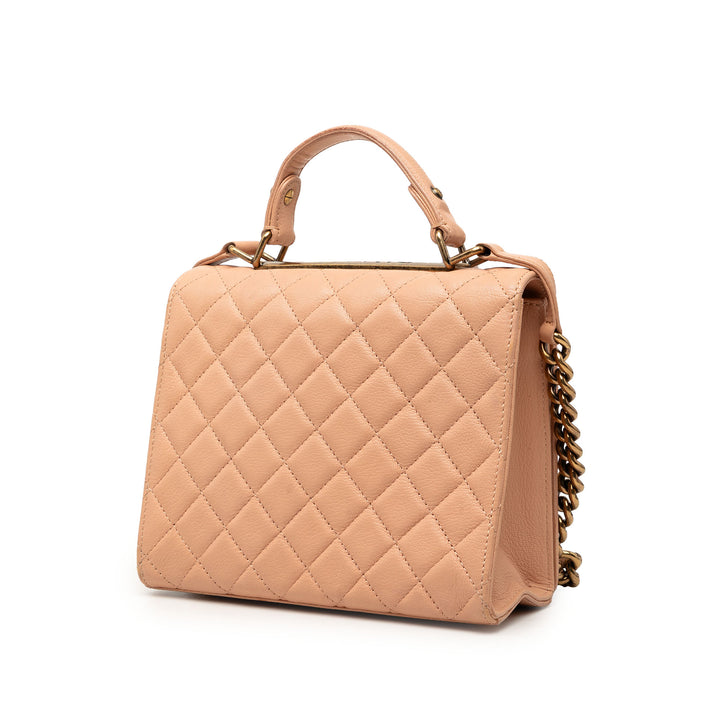 Chanel Matelassé Reissue 2.55 Rita à rabat Grand Cuir de chèvre