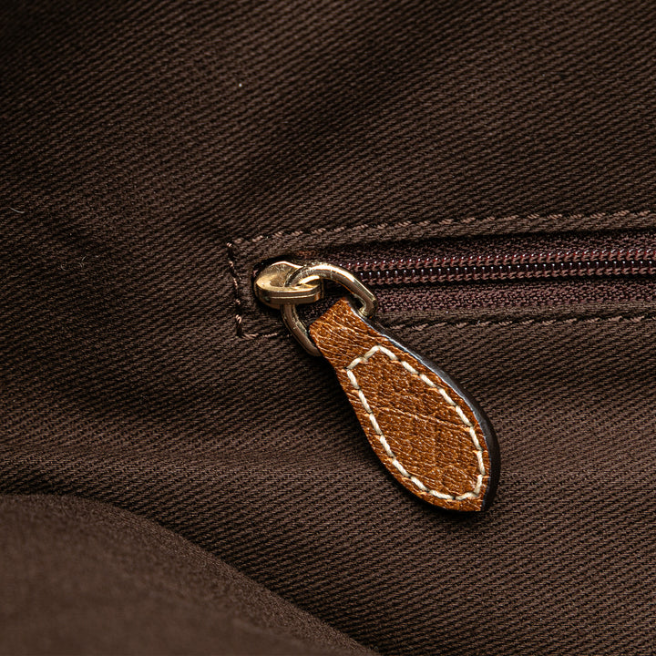 Celine Toile Carriage Cabas Marron – GABY PARIS Authentique