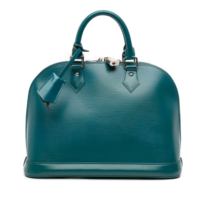 Louis Vuitton Epi Alma PM Bleu