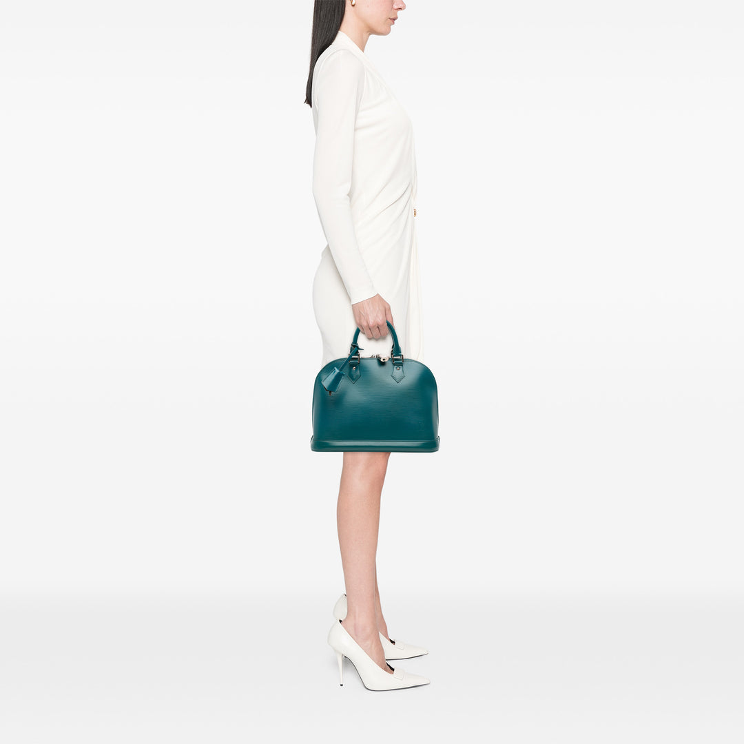 Louis Vuitton Epi Alma PM Bleu