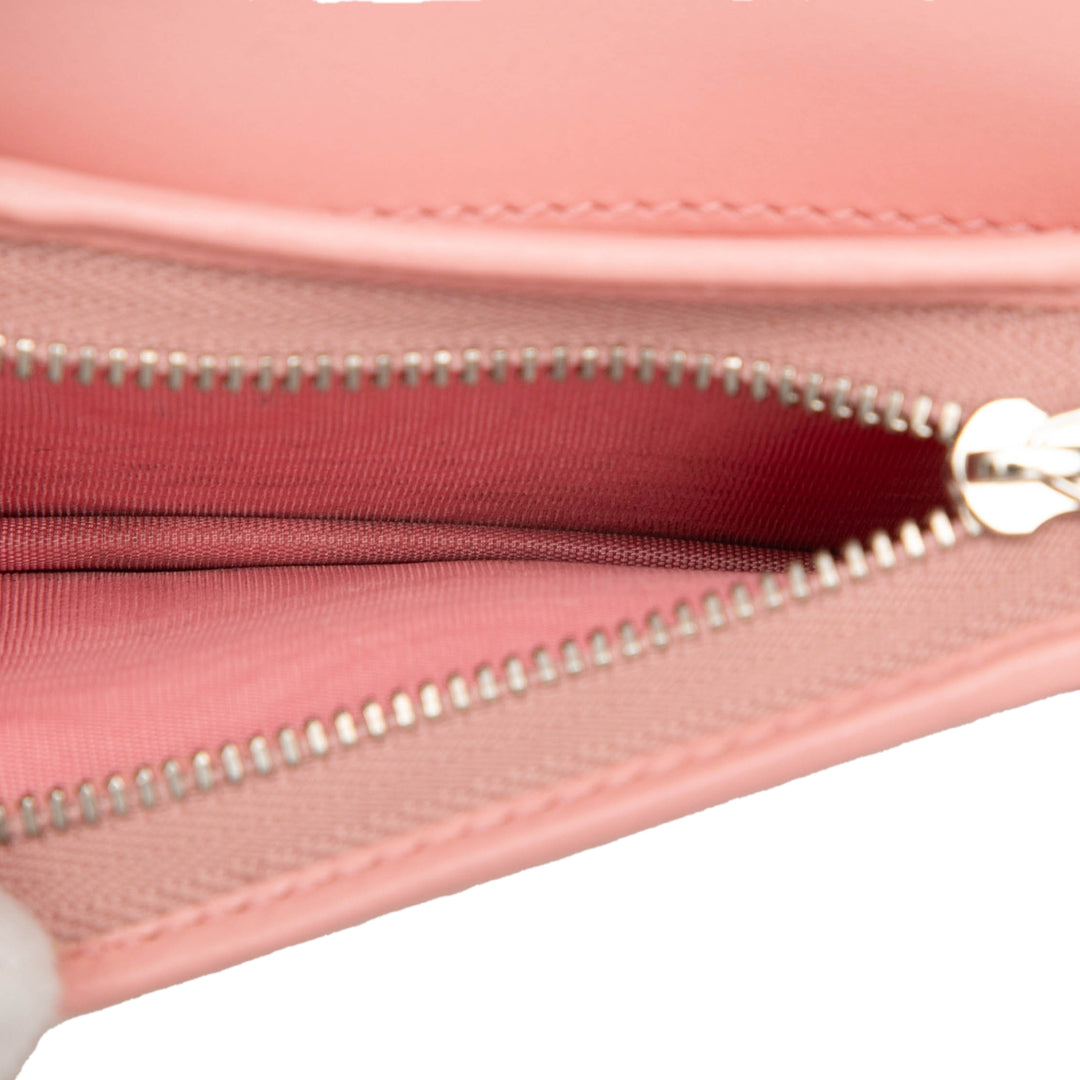 GG Marmont Matelasse Wallet on Chain Mini Cuir de veau Rose
