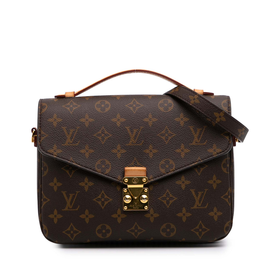Louis Vuitton Monogram Pochette Metis Marron – GABY PARIS Authentique