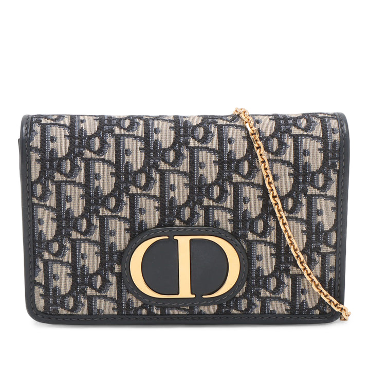 Dior Oblique Toile 30 Montaigne 2 in 1 Pochette