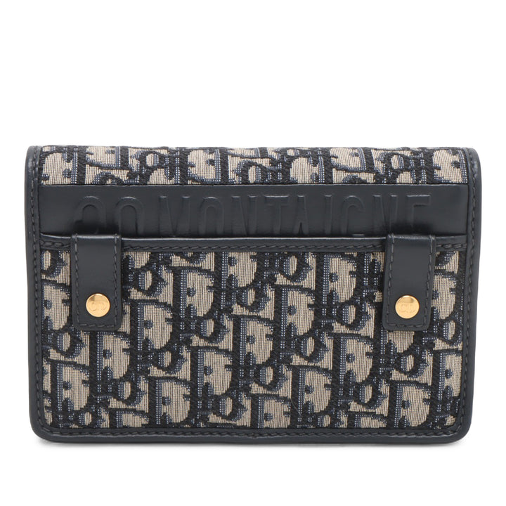 Dior Oblique Toile 30 Montaigne 2 in 1 Pochette