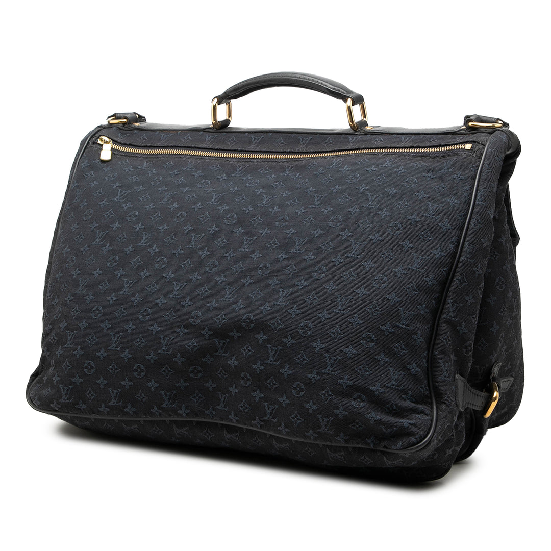 Lin Denise Mini Monogram Bleu