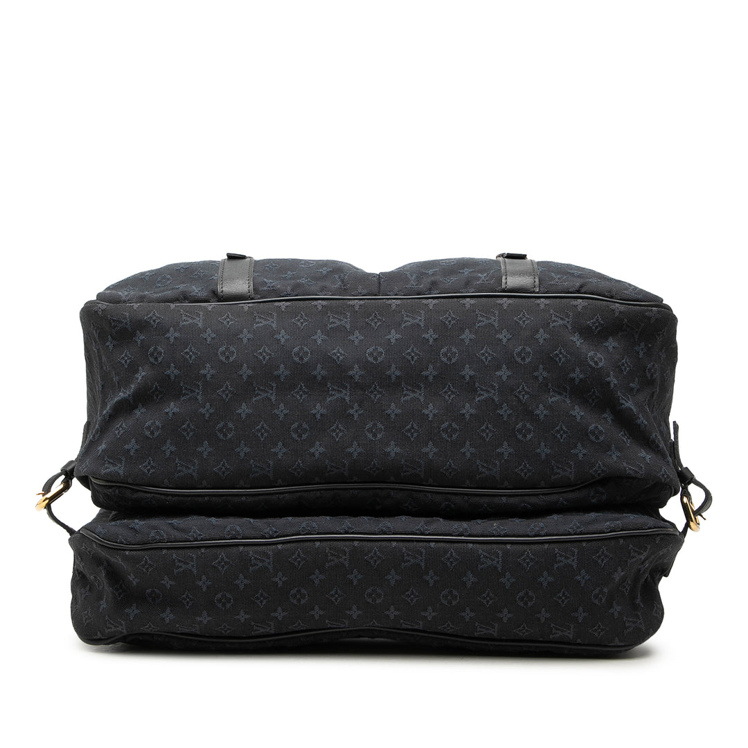 Lin Denise Mini Monogram Bleu