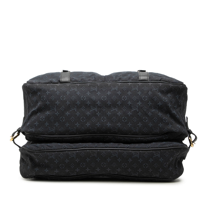Lin Denise Mini Monogram Bleu