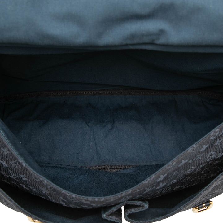 Lin Denise Mini Monogram Bleu
