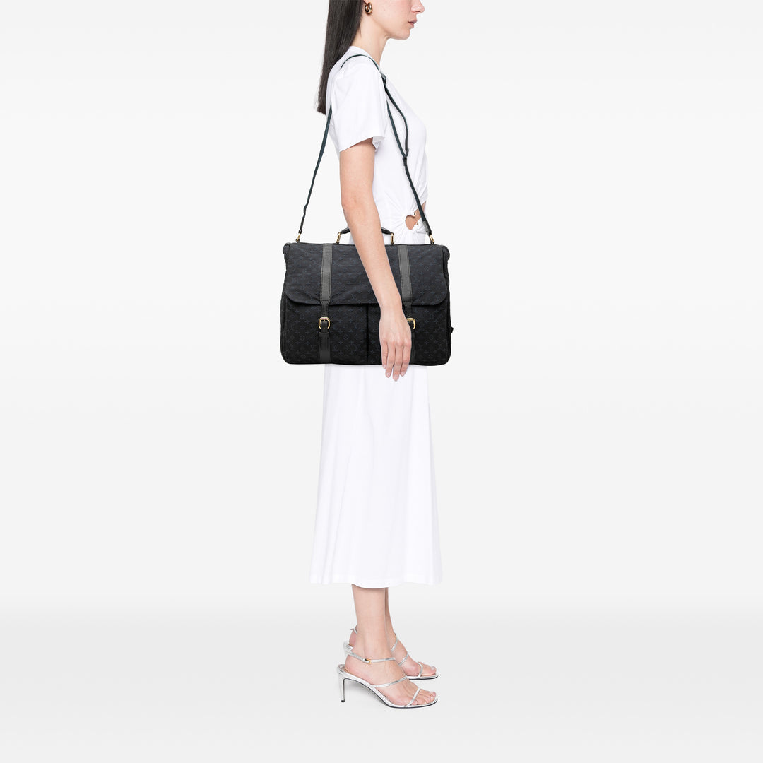 Lin Denise Mini Monogram Bleu