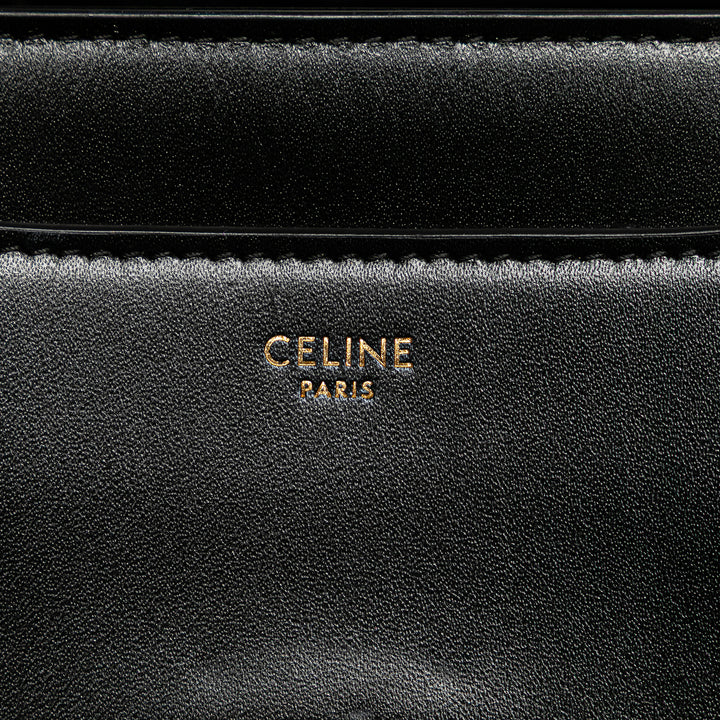 Celine Small Cuir 16 Sac cartable Noir