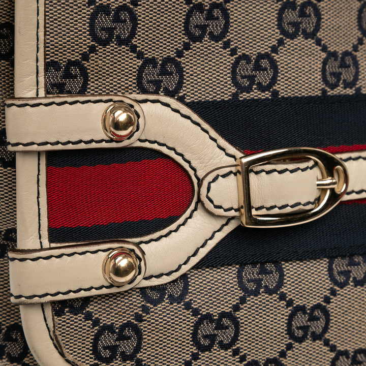 Gucci GG Toile Web Sac porté croisé