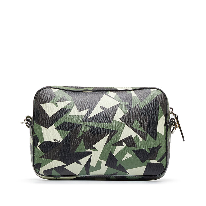 Monster Eyes Camouflage Camera Bag Green - Gaby Paris