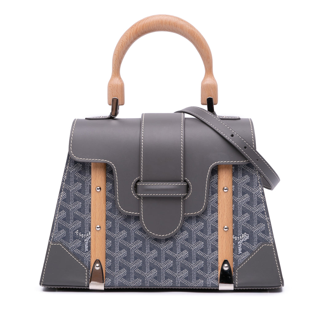 Goyardine Saigon Structured PM Gray - Gaby Paris