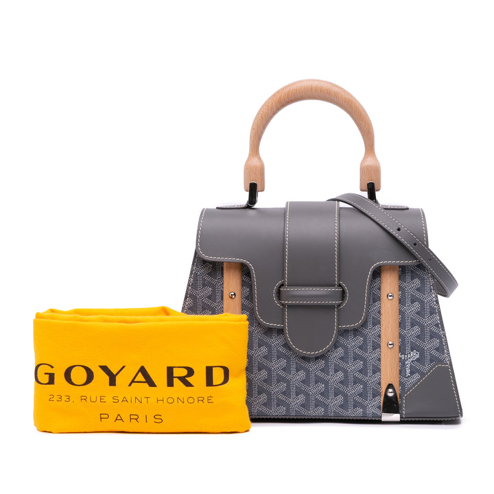 Goyardine Saigon Structured PM Gray - Gaby Paris