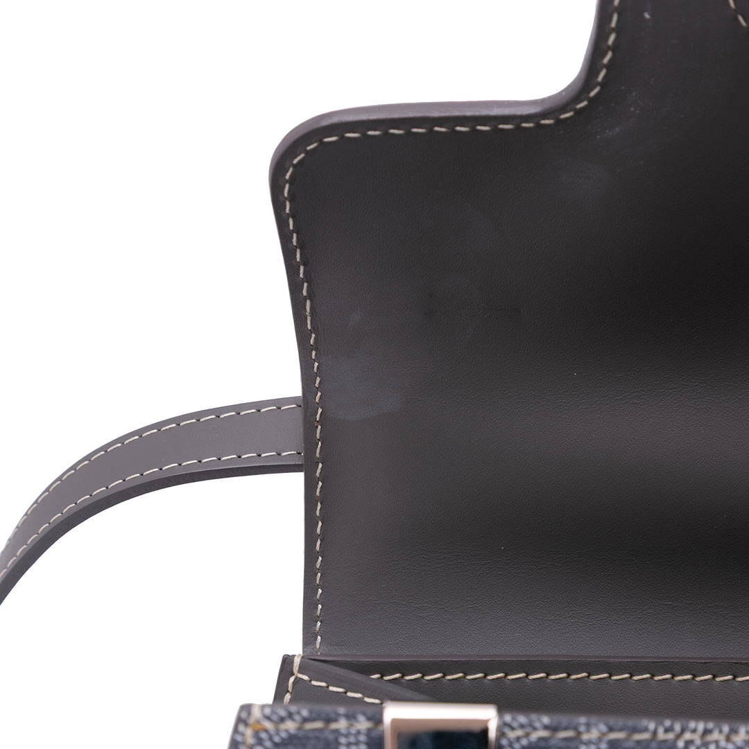 Goyardine Saigon Structured PM Gray - Gaby Paris