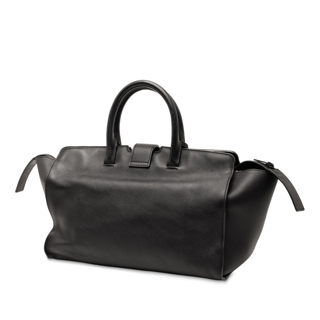 Saint Laurent Small Cuir Monogram Downtown Cabas Sac cartable