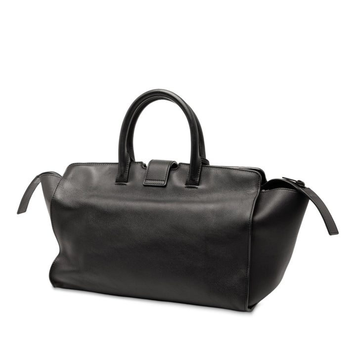 Saint Laurent Small Cuir Monogram Downtown Cabas Sac cartable