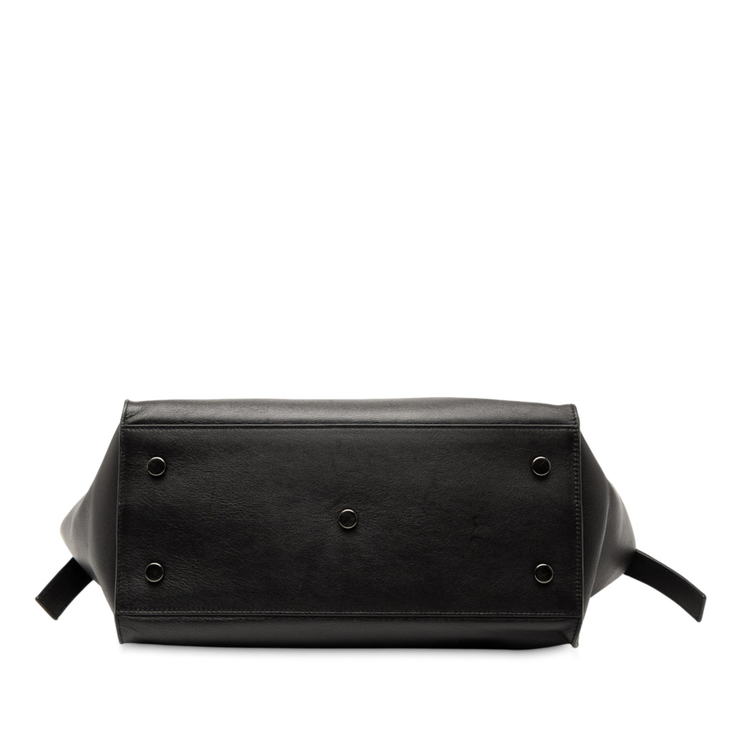 Saint Laurent Small Cuir Monogram Downtown Cabas Sac cartable