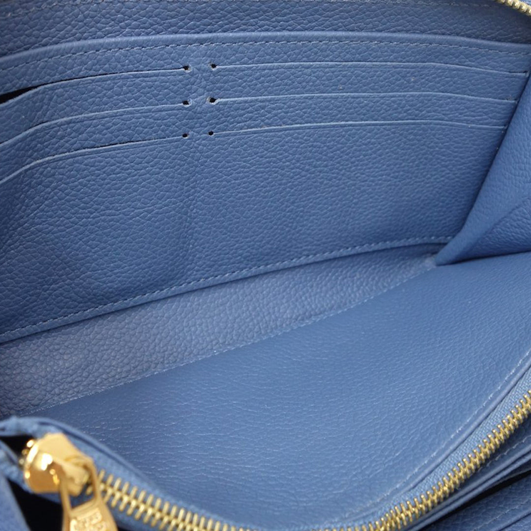 Louis Vuitton Monogram Empreinte Zippy Portefeuille long