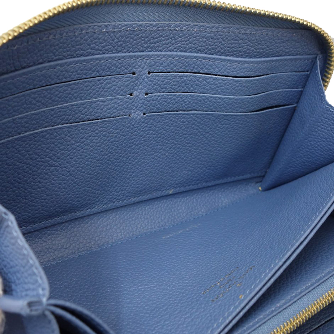 Louis Vuitton Monogram Empreinte Zippy Portefeuille long