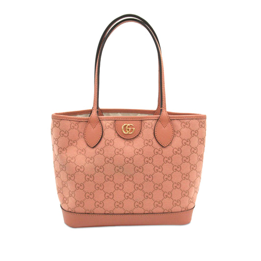 Small GG Canvas Ophidia Tote Pink - Gaby Paris