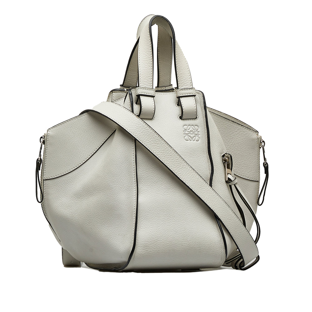 LOEWE Small Hammock Bag White - GABY PARIS