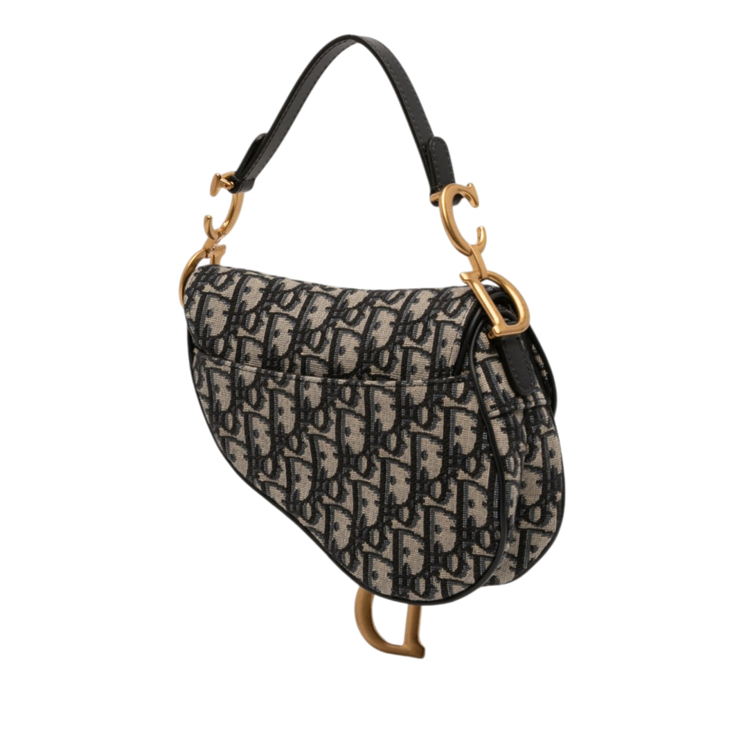 Dior Saddle Sac Mini Toile Oblique
