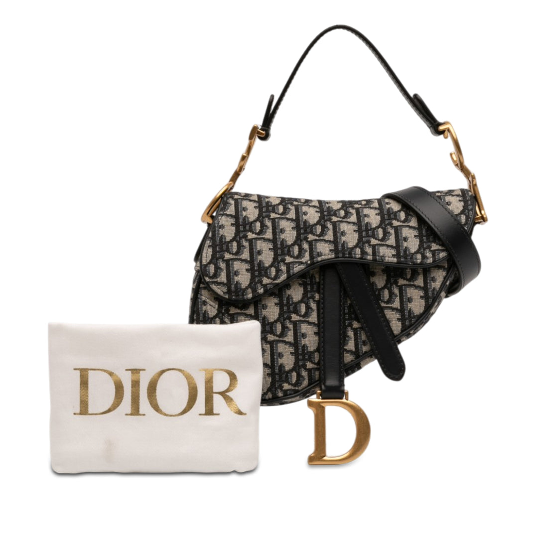 Dior Saddle Sac Mini Toile Oblique