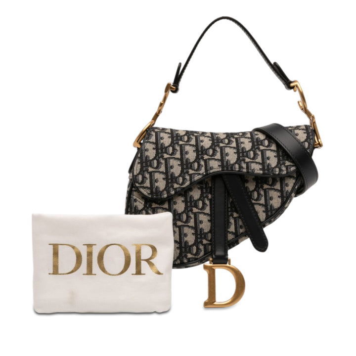 Dior Saddle Sac Mini Toile Oblique