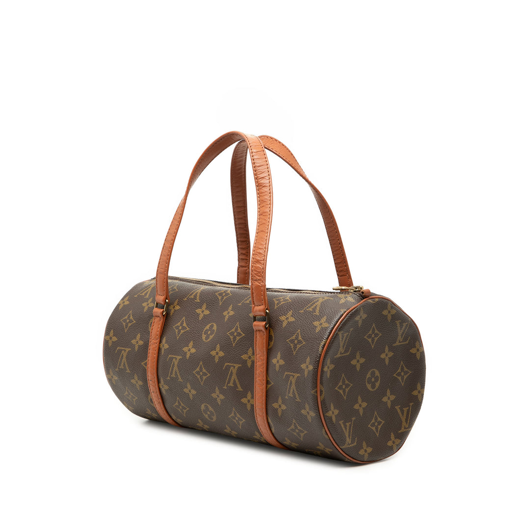 Papillon 30 Monogram Marron