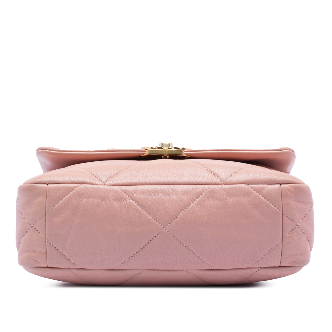 Chanel Medium Cuir d’agneau 19 à rabat